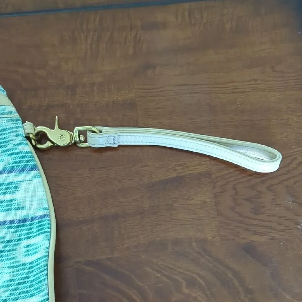 Turquoise Large Clutch Sud De Sur